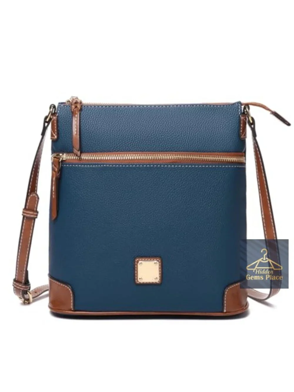 2PC Hobo Bags for Women Faux Leather Crossbody with Adjustable Strap